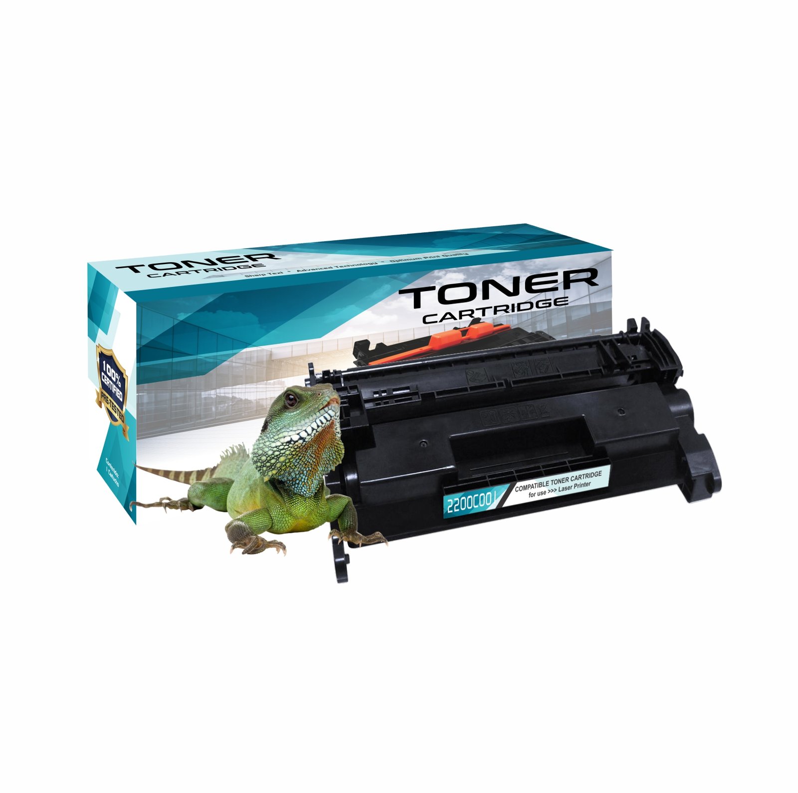 TONER IGUANA COMPATIBLE CANON 052H HIGH YIELD 2200C00