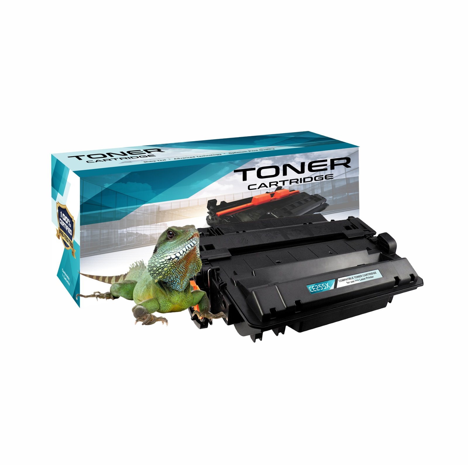 TONER IGUANA COMPATIBLE HP CE255X
